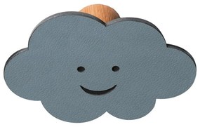 Синя стенна стоманена кука Cloud Dot Nupo – LIND DNA