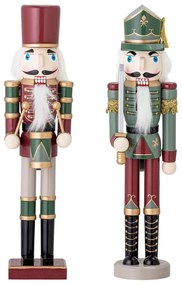 Дървени Коледни фигурки в комплект от 2 бр. (височина 38 cm) Darren – Bloomingville