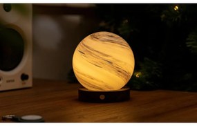 Кафява/в тъмно естествен цвят светлинна декорация с USB ø 12 cm Polar Cloud – Gingko