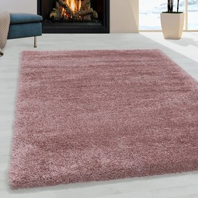 Розов килим 160x230 cm Fluffy – Ayyildiz Carpets