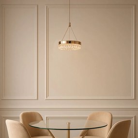 Висяща LED лампа LHJ097-CP GOLD