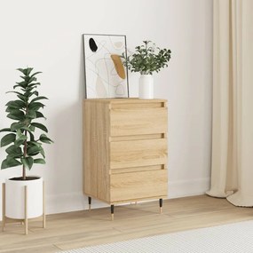 831087 vidaXL Бюфет дъб сонома 40x35x70 см инженерно дърво