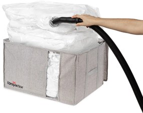 Сива компресионна кутия за съхранение , 210 л Oxford - Compactor