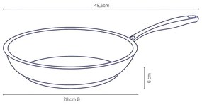 Тиган от неръждаема стомана, ø 28 cm Flavoria - Kela