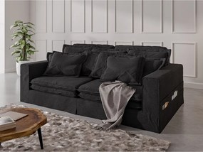 Черен диван 236 cm Nora – Ropez