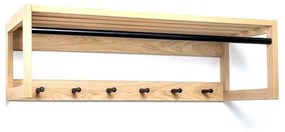 Стенен рафт от масивен дъб Slussen Puro - Woodman