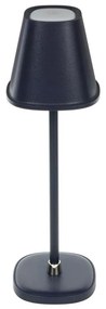 Retlux - LED регулируема презареждаема настолна лампа LED/3W/1800 mAh тъмносиня