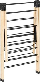 Сушилник за дрехи 5five Black Bamboo Bridge, Бамбук Черен, 13 m
