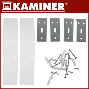 Стъклен електрически конвектор Kaminer 26573 – Отоплителен панел