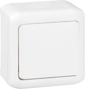Legrand Девиаторен ключ IP44 открит монтаж цвят Бял Forix - 782363