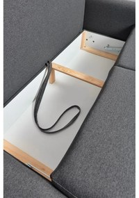 Тъмно сив променлив диван ъглов диван Pop - Bonami Selection