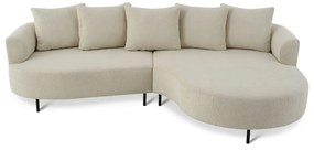 Бежов ъглов диван (десен ъгъл) Vitoria – Scandic