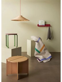 Кръгла странична масичка от декор от дъб ø 55 cm Dash – Hübsch