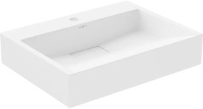 Mexen Ava мивка за плот от конгломерат 1/О 50 x 38 см, бяла - 23015001