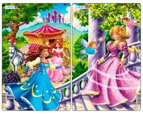 Larsen - Пъзел: Серия "Принцеси" – 11 части, среден