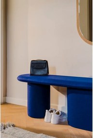 Синя вълнена подплатена пейка Rull – noo.ma