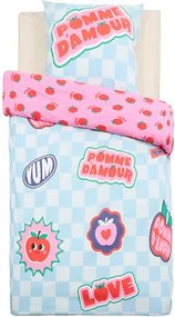 Детско двулицево спално бельо atmosphera Chachapop, 140×200 cm, Памук