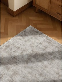 Сив ръчно изработен килим от вискоза 200x300 cm Noemi – Vikosa