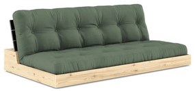 Зелен разтегателен диван 196 cm Base – Karup Design