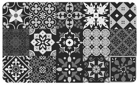 Черен килим от PVC 45x75 cm Salou – douceur d'intérieur