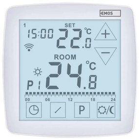 Безжичен цифров термостат GoSmart 230V/16A Wi-Fi Tuya