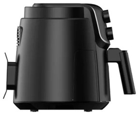 Фритюрник с горещ въздух AirFryer Midea MF-TN35D2, 1500W, 3.5 L, Технология DUALCYCLONE Rapid Air, Черен