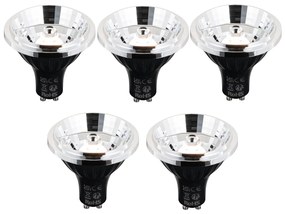 Комплект от 5 интелигентни димируеми GU10 LED крушки AR70 6W 500 lm 2200 - 6500K