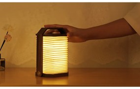 Бяла/в тъмно естествен цвят светлинна декорация с USB Origami – Gingko