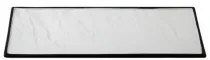 Horecano - Порцеланово плато с матов черен ръб 30x14см-BUFFET-(F2935BY-12W)