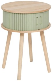 Нощно шкафче atmosphera Nysos,54x40x40 cm - Зелен