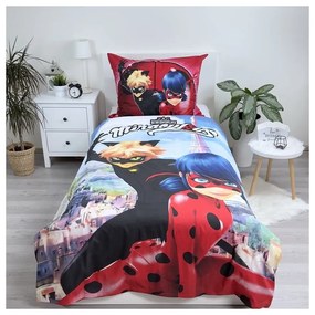 Единично памучно детско спално бельо 140x200 cm Miraculous – Jerry Fabrics