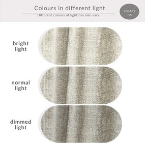 Бежов шенилов сгъваем/с място за съхранение ъглов диван (ляв ъгъл/L форма) Tonga – Maison de Rêve