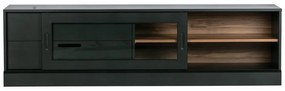 Масичка за телевизор от черен бор 180x50 cm James - WOOOD