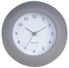 Стенен часовник ø 25 cm Tender Rib – Karlsson