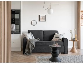 Тъмно сив разтегателен диван 168 cm Lucky Lucy - Miuform