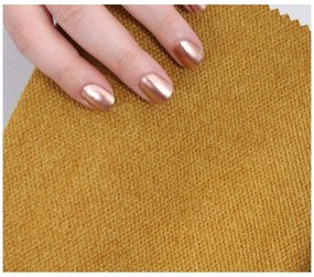 Табуретка в цвят горчица Copper – Artie