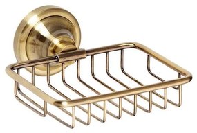 Сапунерка 14x6,5 см бронзова