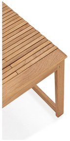 Масичка за кафе от масивен дъб в естествен цвят 60x70 cm Unai – MOME