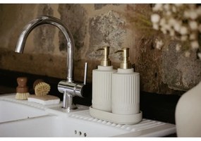 Кремава керамична стойка за перилни препарати Heidi – Wenko