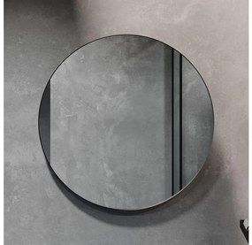 BATH DELUXE 01-080-09-02-00 - Огледало BORGSTED за баня, Ø 80 см, черно