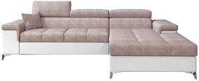 Ъглов диван Osby-Right-Roz-White