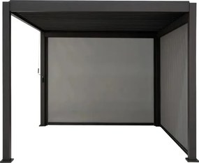 Щора за беседка Hesperide Evora, Тексалин, 3 m - Сиво-бяла