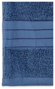 Сини памучни хавлиени кърпи в комплект от 2 бр. от тери 70x140 cm – Good Morning