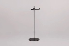 Димируема черна LED настолна лампа с щипка (височина 41 см) Maxima - Trio