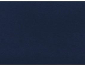 Тъмносиньо тапицирано двойно легло с включена подматрачна рамка 140x190 cm Prune – Bobochic Paris