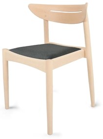 Трапезен стол от букова дървесина в естествен цвят Jakob - Hammel Furniture