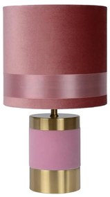 Lucide 10500/81/66 - Настолна лампа EXTRAVAGANZA FRIZZLE 1xE14/40W/230V розова