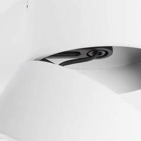 Модерен прожектор бял кръгъл регулируем - Go Nine