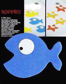 Детски противоплъзгащи подложки за вани в комплект от 5 бр. 10x13 cm Hungry – Spirella