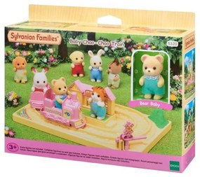 Playset Sylvanian Families The Chu-Chu Train and Baby Bear